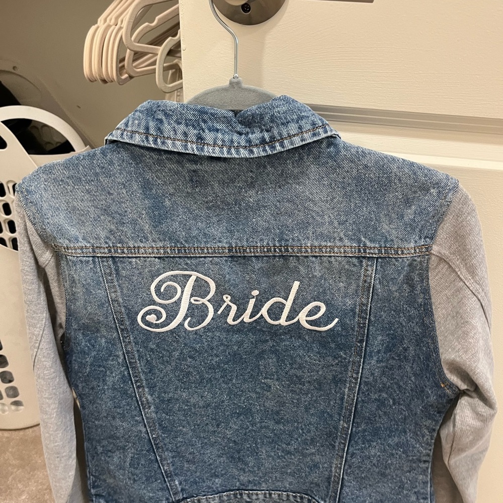 Denim bride jacket